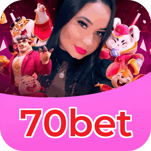 Números do app 70bet em material de marketing — ilustração, não auditoria